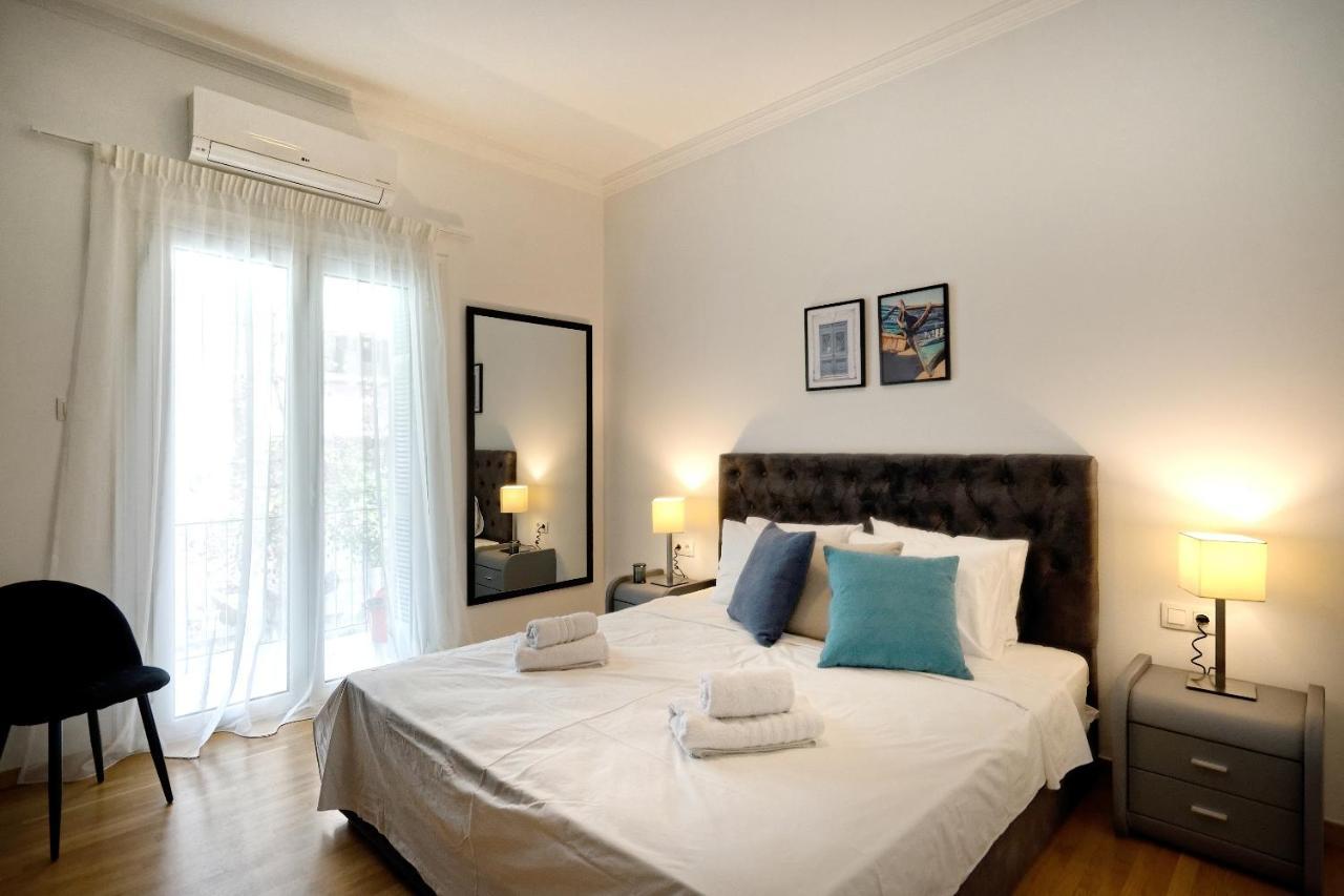 Elegant Big Apartment In Athens Center With Balcony Zewnętrze zdjęcie