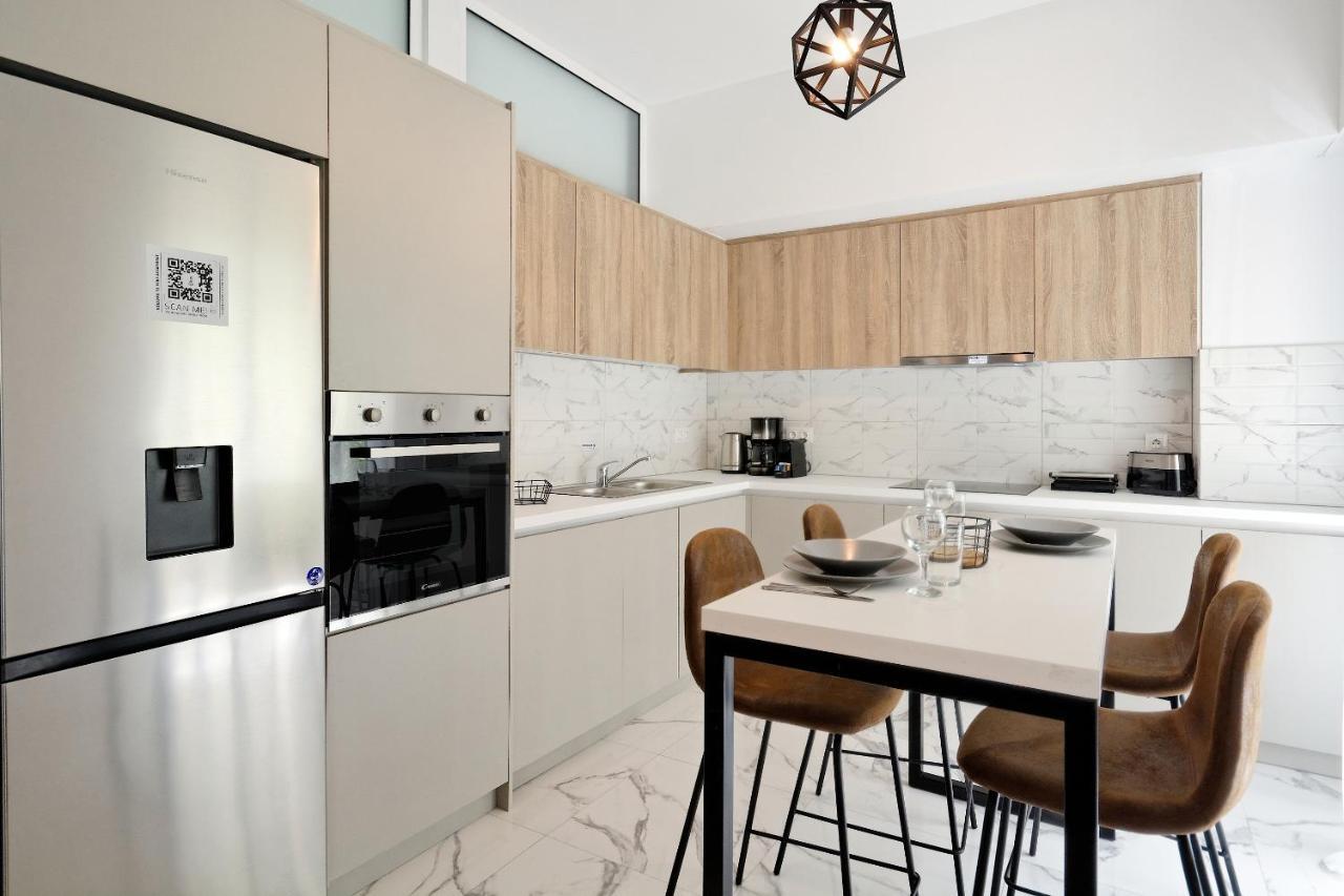 Elegant Big Apartment In Athens Center With Balcony Zewnętrze zdjęcie